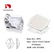DZ 4070 14*11mm 17*13mm 20*16mm 27*21mm cosmic shape crystal sew on stone DZ 4070 14*11mm 17*13mm 20*16mm 27*21mm cosmic shape crystal sew on stone